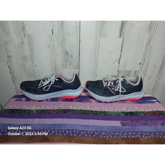 New Balance Womens Dynasoft Nitrel V5 Trail Running Shoes Navy Blue Size 9 - Picture 7 of 12